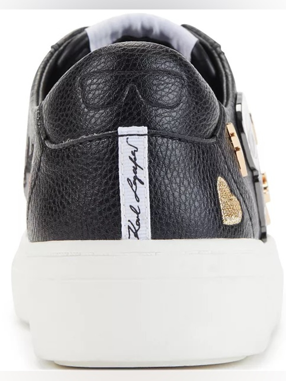 🖤🖤 Karl Lagerfeld Paris Women's Cate Pins Lace-Up Sneakers - Picture 3 of 8